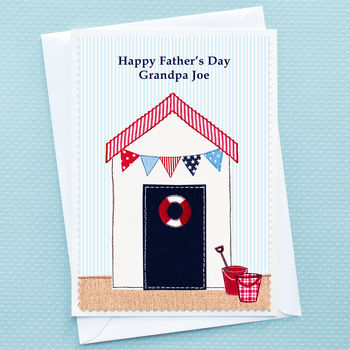 'Seaside' Personalised Father's Day Card, 2 of 3