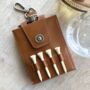 Personalised Secret Message Grandad Golf Hip Flask, thumbnail 2 of 3