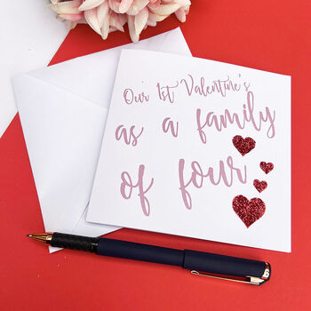 First Family Valentine's Card, 6 of 8