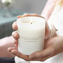 New Baby Gift New Parent Gift New Baby Keepsake Candle, thumbnail 2 of 10