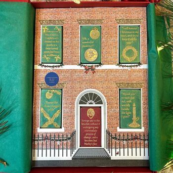 A Christmas Carol Luxury Wax Melt Gift Box For Book Lovers With Quotes, 7 of 12