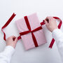 Luxury Reusable Gingham Fabric Gift Wrap, thumbnail 5 of 7