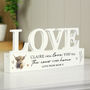 Personalised Highland Cow Love Wooden Ornament, thumbnail 4 of 6