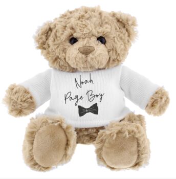 Personalised Wedding Teddy Bear, 6 of 7