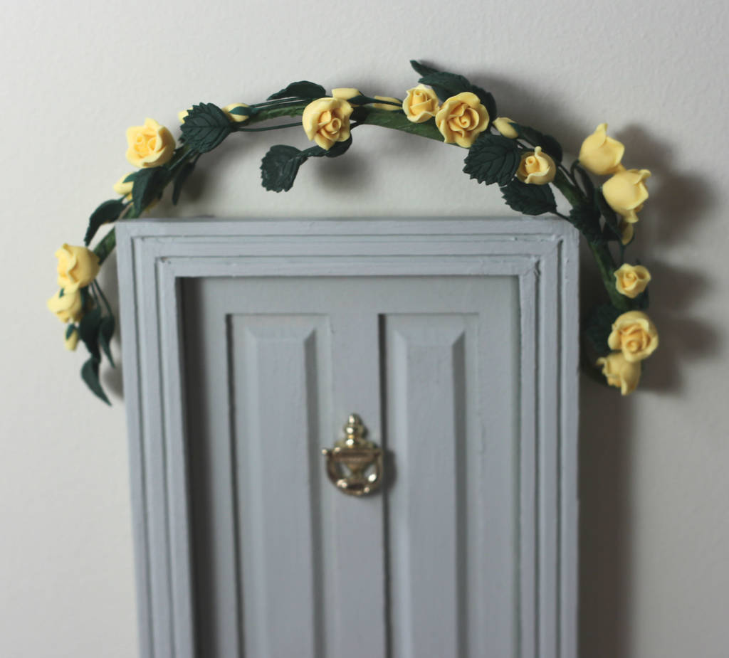 Fairy Door Accessories Little Kit With Rose Garland By Magical Little