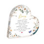 Nanny Memorial Heart Acrylic Plaque Gift, thumbnail 2 of 2