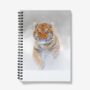 A5 Spiral Notebook Featuring A Siberian Tiger, thumbnail 1 of 2