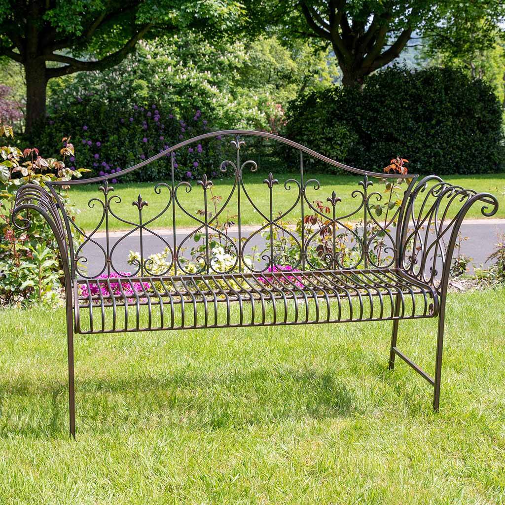 Vintage Style Scrolled Garden Bench, 1 of 7