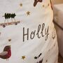 Personalised Plush Neutral Christmas Sack, thumbnail 2 of 4