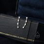 Star Constellation Crawler Earrings In Sterling Silver, thumbnail 3 of 9