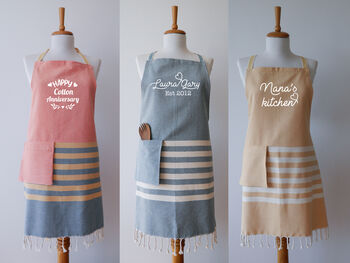 Personalised Apron, Hand Towel, Anniversary Gift, 5 of 12