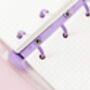 Mini Clear Three Ring Binder Journal Sets, thumbnail 2 of 4