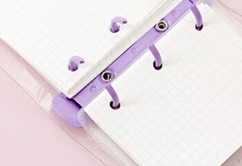 Mini Clear Three Ring Binder Journal Sets, 2 of 4