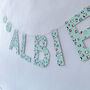 Wild Leopard Print Personalised Name Bunting, thumbnail 2 of 2