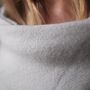 Large Knitted Cashmere Wrap Shawls, thumbnail 3 of 7
