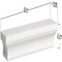 Set Of Two White Floating Wall Shelves Storage, thumbnail 2 of 8