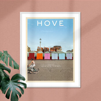 Hove Vintage Style Travel Art Print, 3 of 5