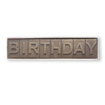 Chocolate Birthday Message, 2 of 4