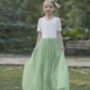 Bonnie In Apple Green ~ Party Or Flower Girl Dress, thumbnail 6 of 7