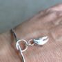Sterling Silver Crab Claw Bangle, thumbnail 5 of 6