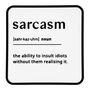 'Sarcasm' Funny Dictionary Sign, thumbnail 1 of 2