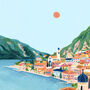 Lake Garda, Italy Travel Art Print, thumbnail 5 of 6