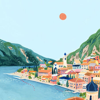 Lake Garda, Italy Travel Art Print, 5 of 6