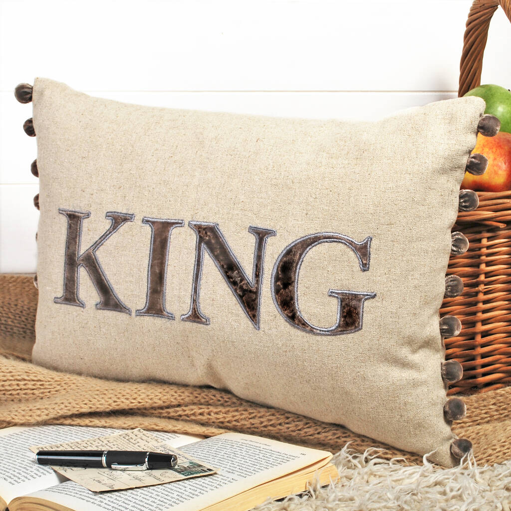 Queen Cushion By Bags Not War