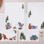 Camping Animal Children's Writing Paper Gift Box Set, thumbnail 2 of 4