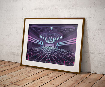 Hi Nightclub Ibiza Travel Poster Art Print, 5 of 8