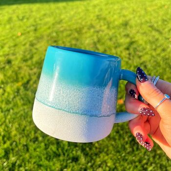 Mojave Glaze Sea Green Mug, 2 of 2