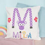 Childrens Personalised Name Cushion, thumbnail 1 of 8