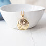 Gold Plated Stars Coin Necklace, thumbnail 1 of 8