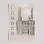 Battersea Power Station Art Print – South West London Minimalist Architecture Poster, thumbnail 3 of 5