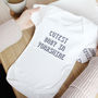 Cutest Baby In, Personalised Baby Grow Or Set, thumbnail 1 of 7