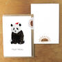 Giant Panda Christmas Cards, thumbnail 3 of 7