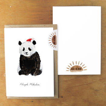 Giant Panda Christmas Cards, 3 of 7