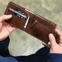 Personalised Mens Leather Wallet, thumbnail 3 of 12