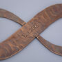7th Anniversary Gift Copper Infinity Sculpture, thumbnail 3 of 8