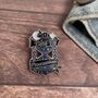 Time To Procrastinate Enamel Pin – Hourglass, Sand Timer, thumbnail 2 of 6