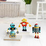 Three Wooden Robot Construction Toys, thumbnail 2 of 3