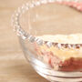 Luxury Beaded Glass Trifle Bowl Serving Set, thumbnail 9 of 9