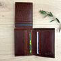 Men's Leather Card Wallet Rfid Protected, thumbnail 2 of 4