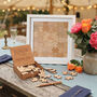 Wooden Heart Jigsaw Puzzle Piece Alternative Wedding Guest Book, thumbnail 10 of 11