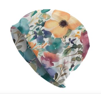 Soft Chemo Headwear Beanie Hat Bandana Florals Various, 6 of 6