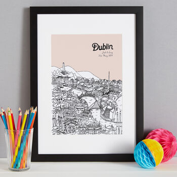 Personalised Dublin Print, 4 of 10