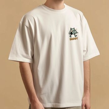 Personalised Daddy And Me Happy Campers T Shirts, 2 of 3