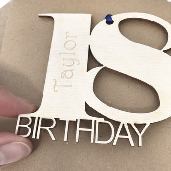 Personalised 18th Birthday Card, 11 of 12