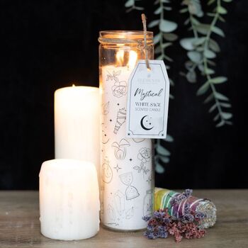 Mystical White Sage Tube Candle, 2 of 5