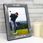 Personalised Stone Effect 'Top Golfer' Photo Frame, thumbnail 1 of 4